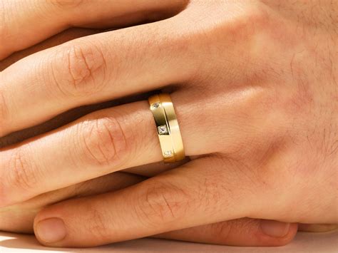 mens gold cartier ring|cartier men's solitaire rings.